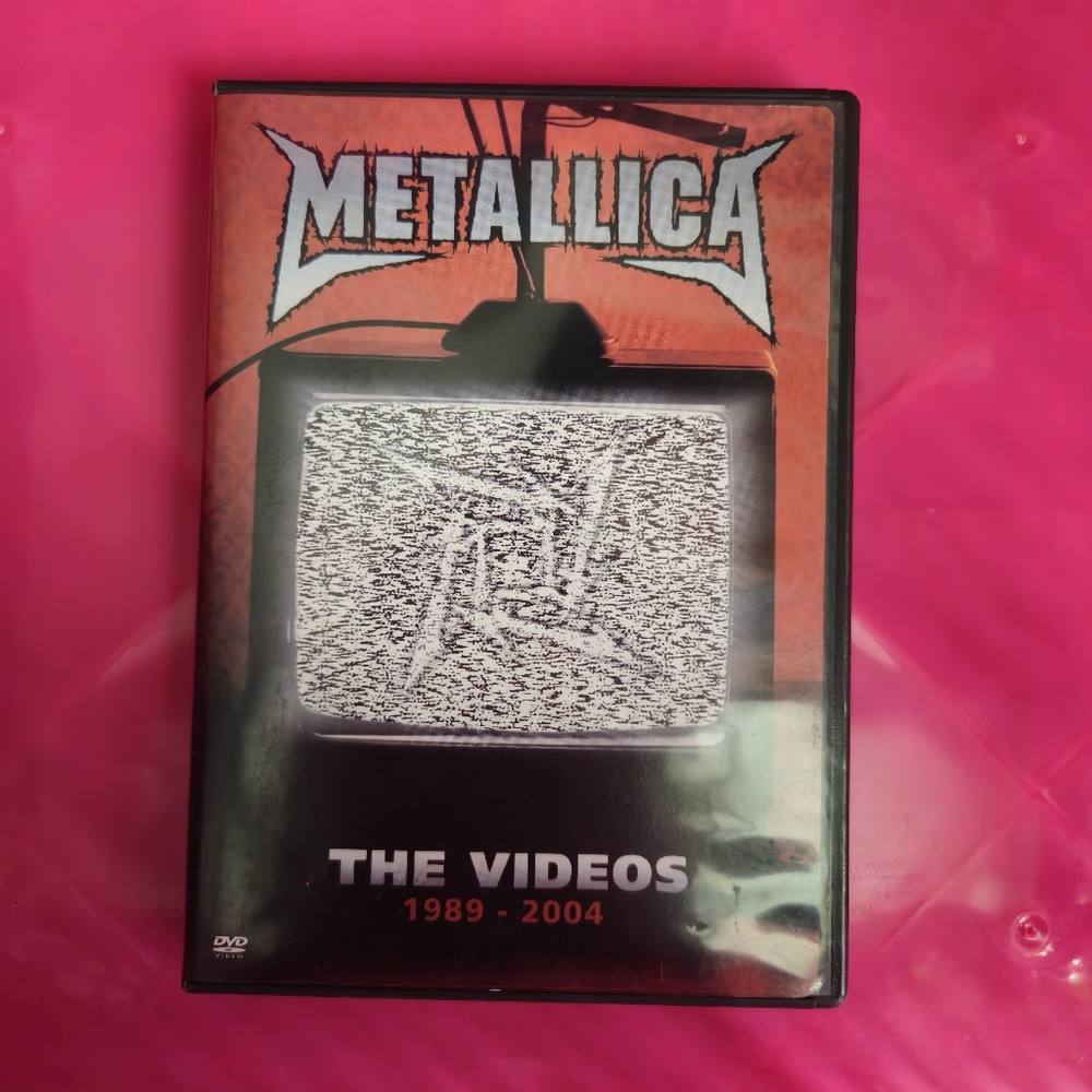 Metallica The Videos 1989-2004 DVD | Old Rock, Music, Dad Rock, Vintage